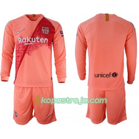 Billiga Fotbollströjor FC Barcelona Barn Tredje tröja 2018/19 Långärmad